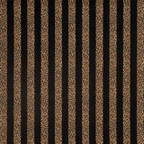 Schumacher Guepard Stripe Velvet Black Fabric