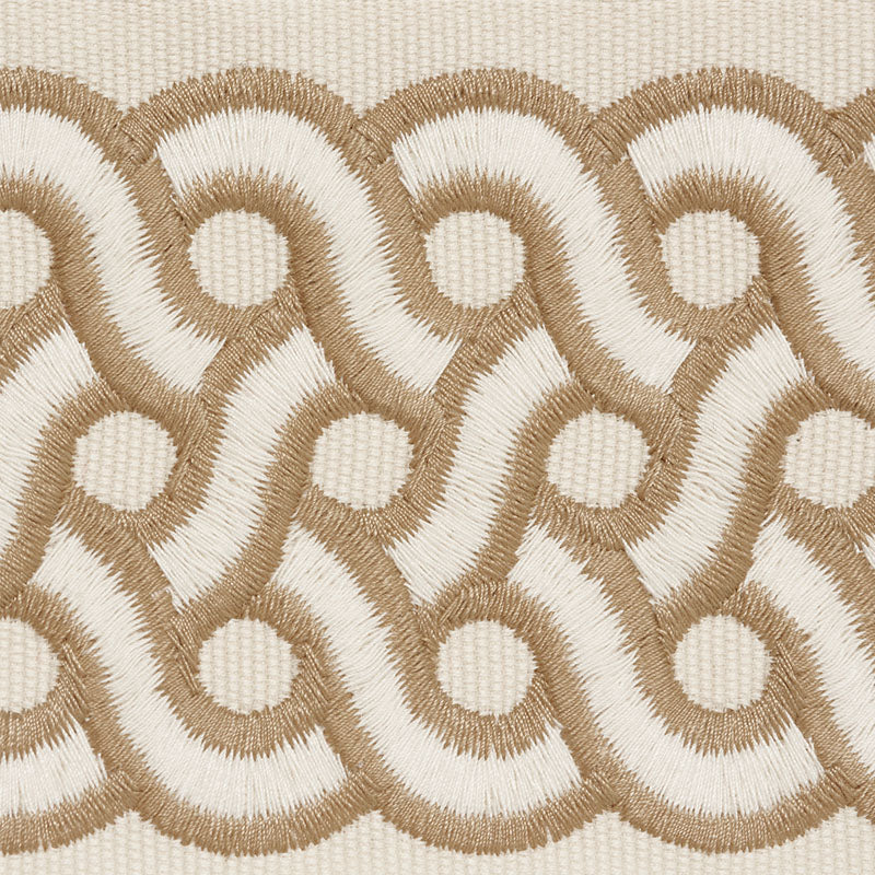 Schumacher 77150 MANDEVILLE TAPE in DUNE Trim - TIMOTHY CORR