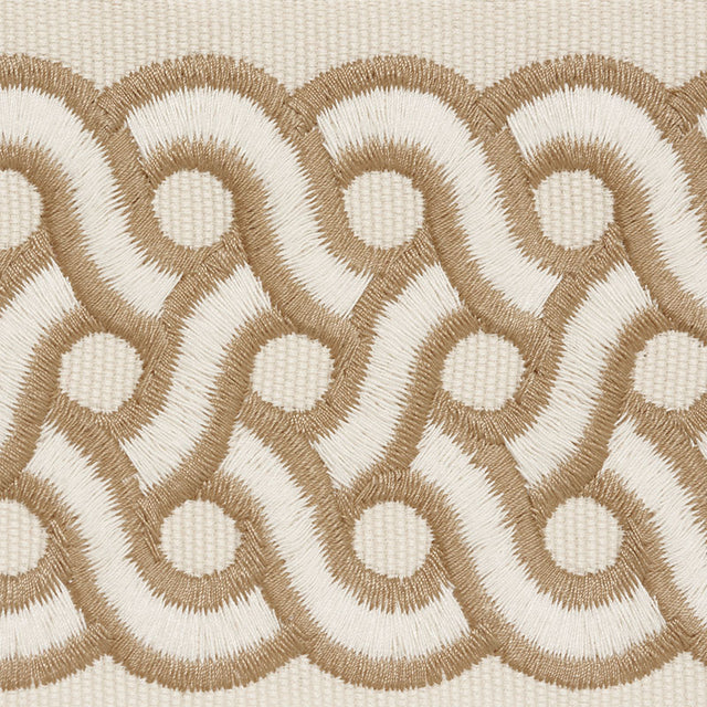 Schumacher 77150 MANDEVILLE TAPE in DUNE Trim - TIMOTHY CORR