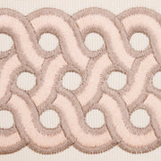 Schumacher 77152 MANDEVILLE TAPE in BLUSH Trim - STATEMENT T