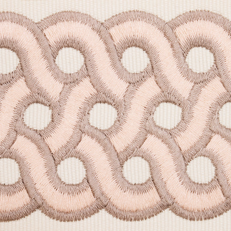 Schumacher 77152 MANDEVILLE TAPE in BLUSH Trim - STATEMENT T
