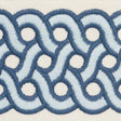 Schumacher 77153 MANDEVILLE TAPE in PACIFIC Trim - TIMOTHY C