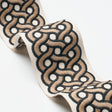 Schumacher 77155 MANDEVILLE TAPE in ALMOND Trim - PERENNIAL 
