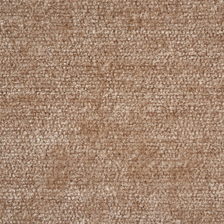 Schumacher Ryder Performance Chenille Stone Fabric - Eade's Wallpaper