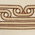Schumacher 77211 GALLOWAY TAPE in BROWN Trim - STEP LIVELY