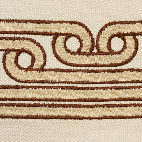 Schumacher 77211 GALLOWAY TAPE in BROWN Trim - STEP LIVELY