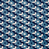 Schumacher Dazzle Ship Velvet Azure Fabric