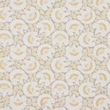 Schumacher Jackie Appliqué Embroidery Natural Fabric