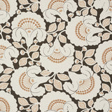 Schumacher Jackie Appliqué Embroidery Cinder Fabric