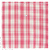 Schumacher Elton Cotton Check Magenta Fabric