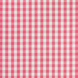 Schumacher Elton Cotton Check Magenta Fabric