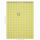 Schumacher Camden Cotton Check Yellow Fabric