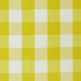 Schumacher Camden Cotton Check Yellow Fabric