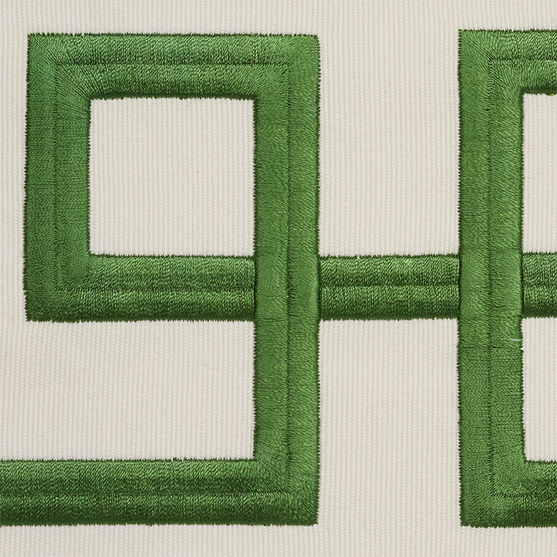 Schumacher 77340 OCTAVIUS TAPE in GREEN Trim - STATEMENT TRI