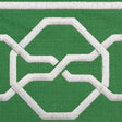 Schumacher 77351 MALMAISON TAPE in GREEN Trim - STATEMENT TR