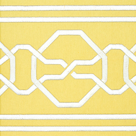 Schumacher 77352 MALMAISON TAPE in YELLOW Trim - STATEMENT T