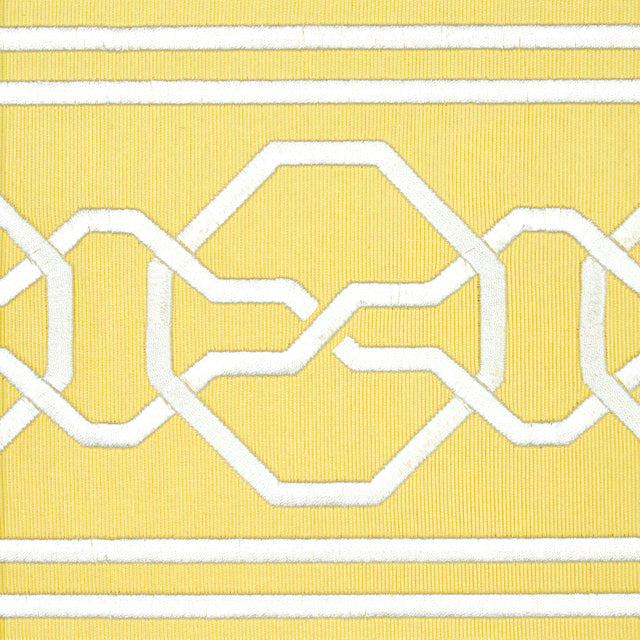 Schumacher 77352 MALMAISON TAPE in YELLOW Trim - STATEMENT T
