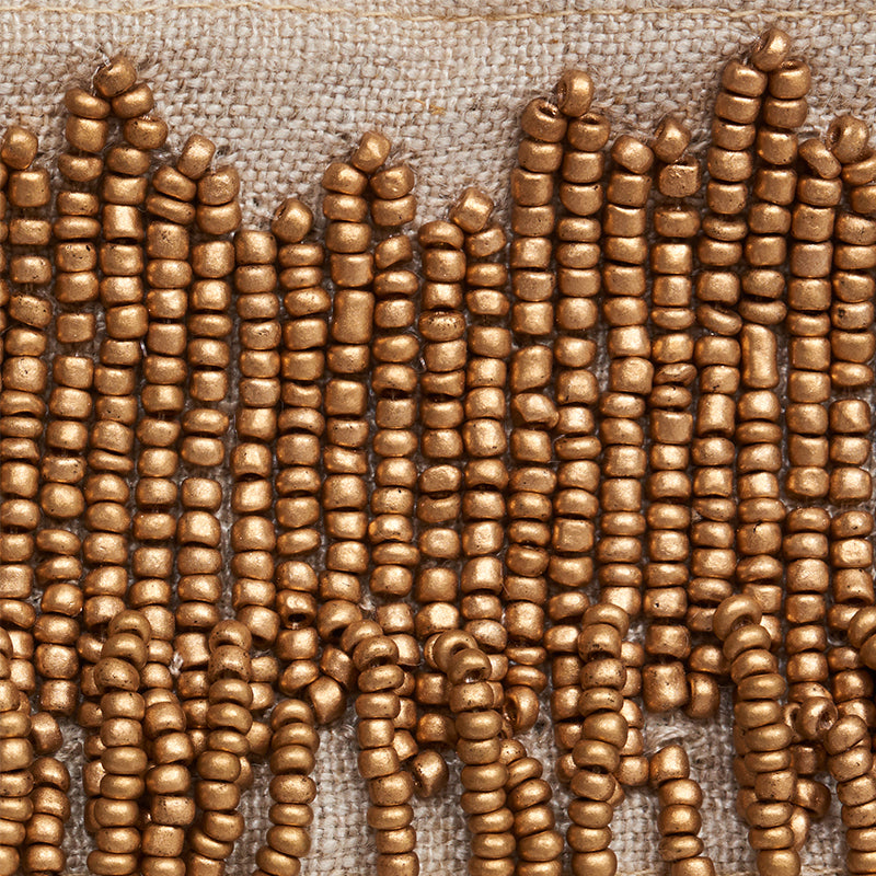 Schumacher 77372 STARLING BEADED FRINGE in GOLD Trim - STATE