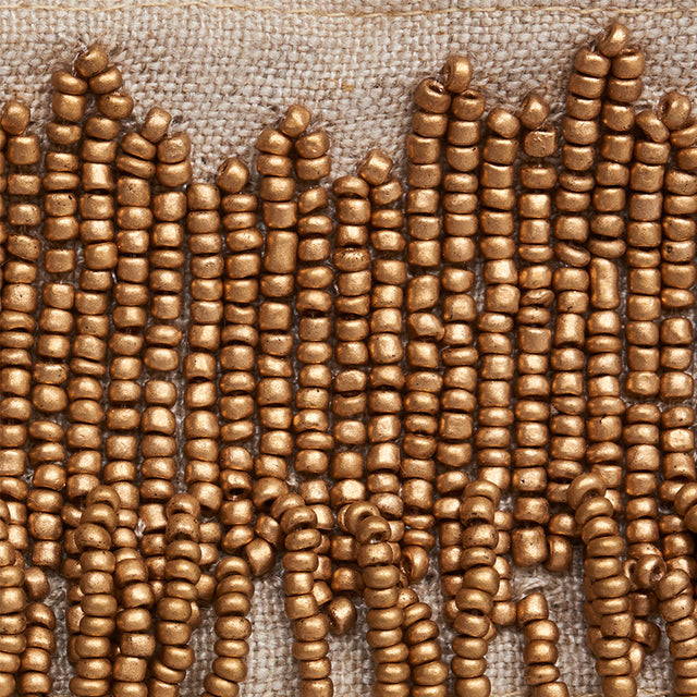 Schumacher 77372 STARLING BEADED FRINGE in GOLD Trim - STATE