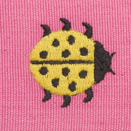 Schumacher 77391 LADYBIRD TAPE in YELLOW & PINK Trim - STATE