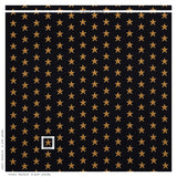 Schumacher Star Épinglé Black Fabric - Eade's Wallpaper