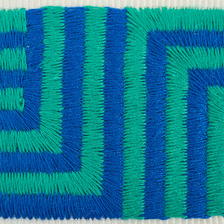 Schumacher 77470 OSILAS TAPE in PEACOCK Trim - STATEMENT TRI