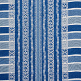 Schumacher 77610 ATCHISON in BLUE Fabric - undefined
