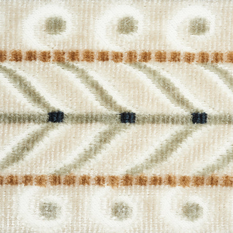 Schumacher 77620 MARION VELVET TAPE in IVORY Trim - STATEMEN