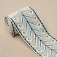 Schumacher 77623 MARION VELVET TAPE in SKY Trim - CUT & PATT