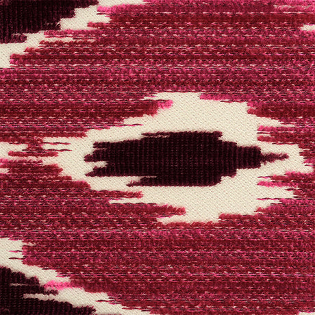 Schumacher 77631 XENIA VELVET TAPE in MAGENTA Trim - STATEME