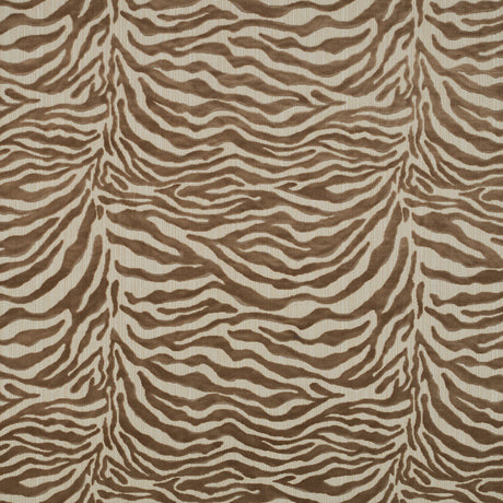 Schumacher Regine Strie Velvet Beige Fabric - Eade's Wallpaper