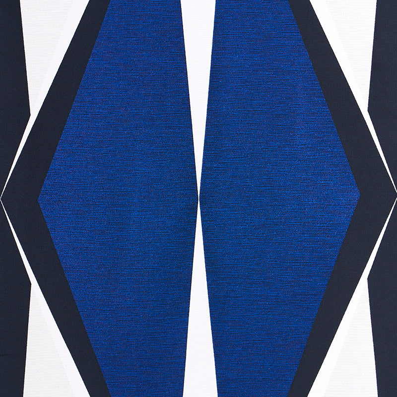Schumacher Elvetico Cobalt Fabric