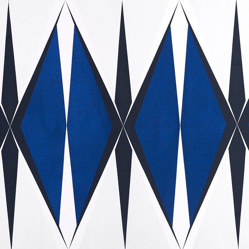 Schumacher Elvetico Cobalt Fabric