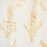Schumacher Lisbeth Embroidery Marigold Fabric - Eade's Wallpaper