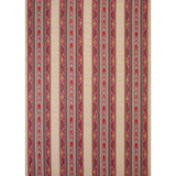 Schumacher Zarzuela Stripe Embroidery Multi Fabric - Eade's Wallpaper