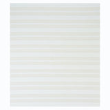 Schumacher Ohara Stripe Indoor/Outdoor Ivory Fabric - Eade's Wallpaper