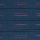 Schumacher Ainsley Stripe Indoor/Outdoor Navy Fabric