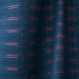 Schumacher Ainsley Stripe Indoor/Outdoor Navy Fabric