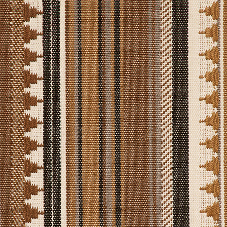 Schumacher Zuni Stripe Dune Fabric