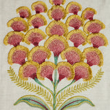 Schumacher Aurelia Embroidery Natural Fabric
