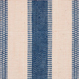 Schumacher Ipala Hand Woven Stripe Ocean Fabric