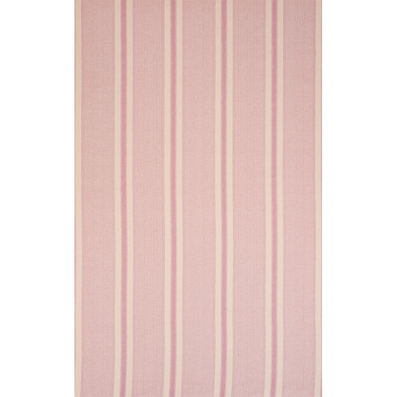 Schumacher Ipala Hand Woven Stripe Palo Rosa Fabric