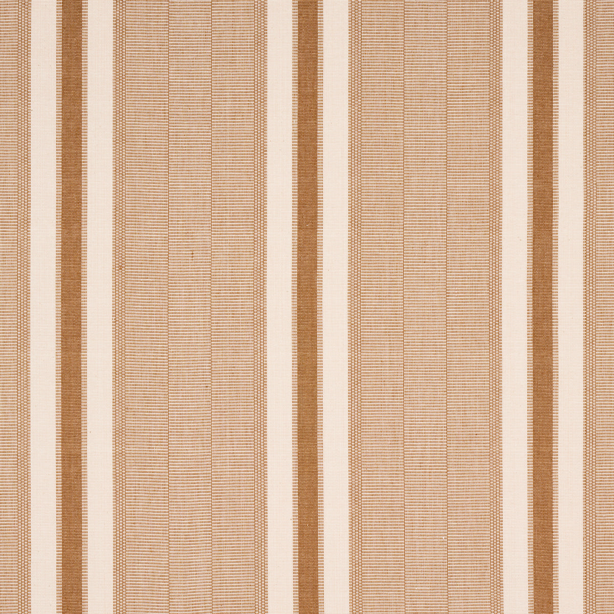 Schumacher Ipala Hand Woven Stripe Carmel Fabric