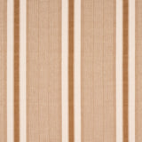 Schumacher Ipala Hand Woven Stripe Carmel Fabric