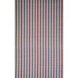 Schumacher Corcha Hand Woven Stripe Mono Multi Fabric