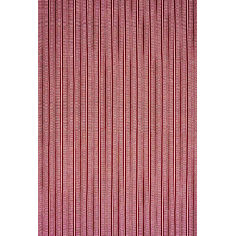 Schumacher Panan Hand Woven Stripe Claret Fabric - Eade's Wallpaper