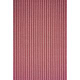 Schumacher Panan Hand Woven Stripe Claret Fabric - Eade's Wallpaper