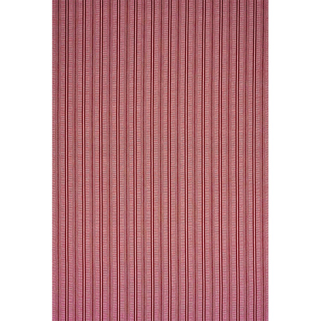 Schumacher Panan Hand Woven Stripe Claret Fabric - Eade's Wallpaper