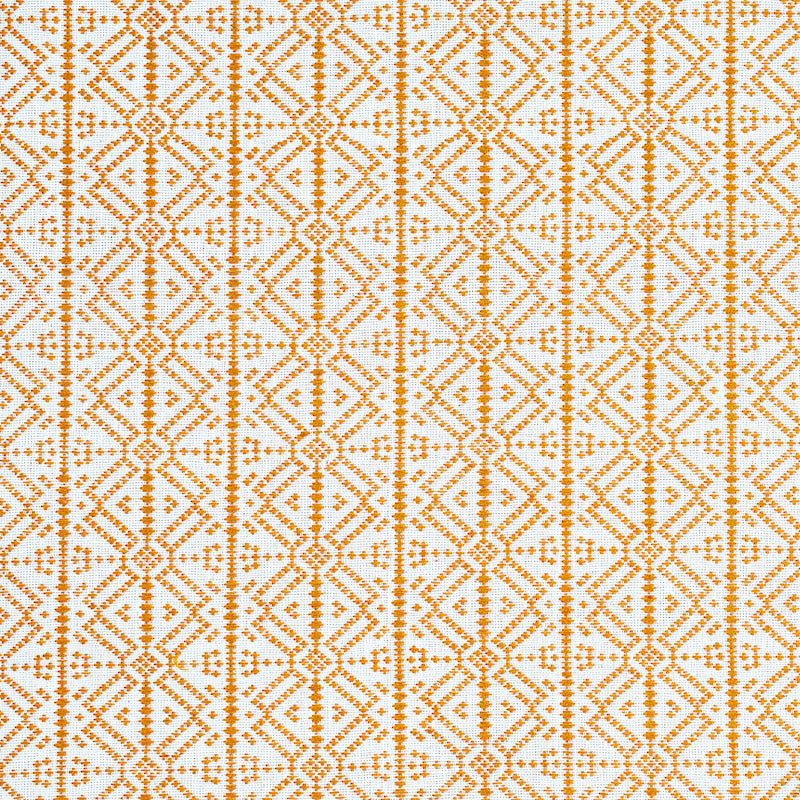 Schumacher Poxte Hand Woven Mostaza Fabric - Eade's Wallpaper