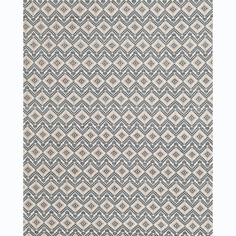 Schumacher Ocosito Hand Woven Black Fabric - Eade's Wallpaper